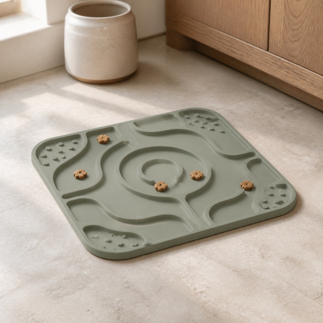 Original concept visual for Treat Zone Mat
