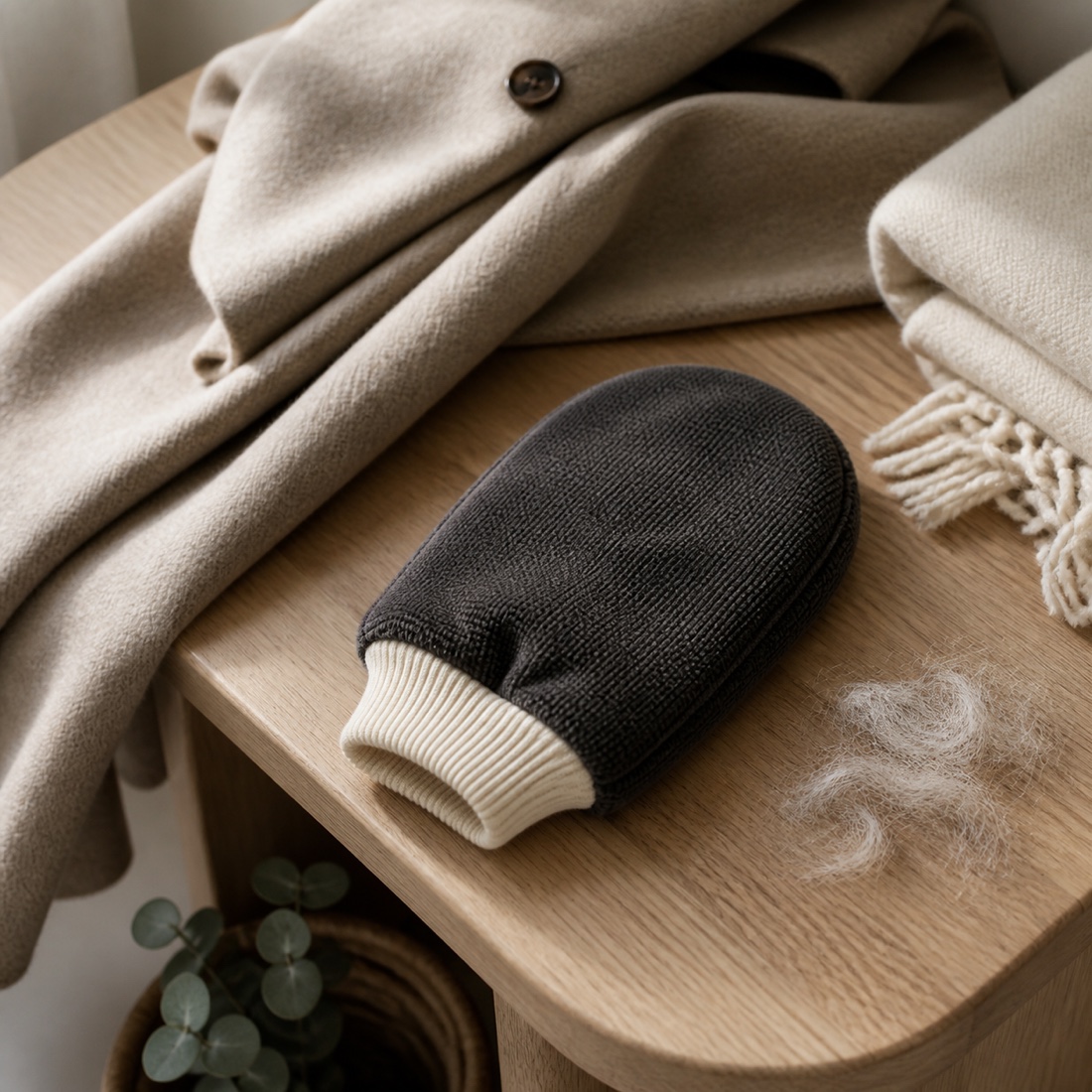 Concept visual for Washable Lint Mitt